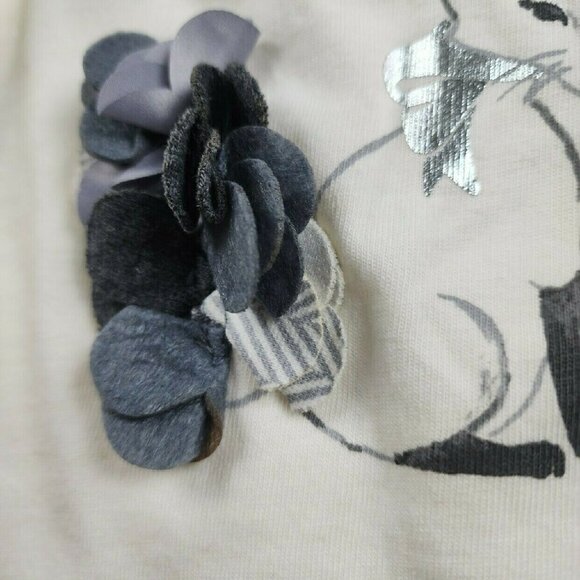 Janie And Jack 2T toddler girl Fox Shirt long sleeve new - Picture 3 of 10